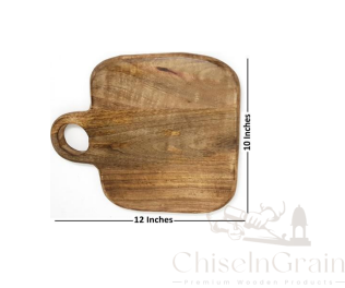 Wooden Chopping & Serving Board with Handle