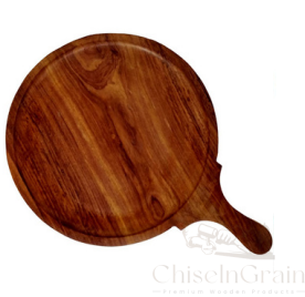 Wooden Round Serving