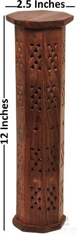 Slim Wooden Incense Holder (SKU: DKB022)