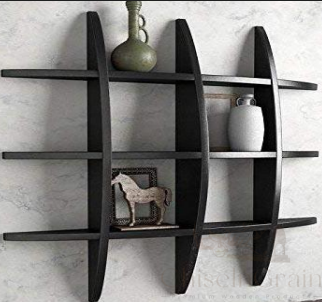Modern Geometric Wall Shelf