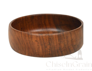 Handcrafted Wooden Serving Bowl 2peice